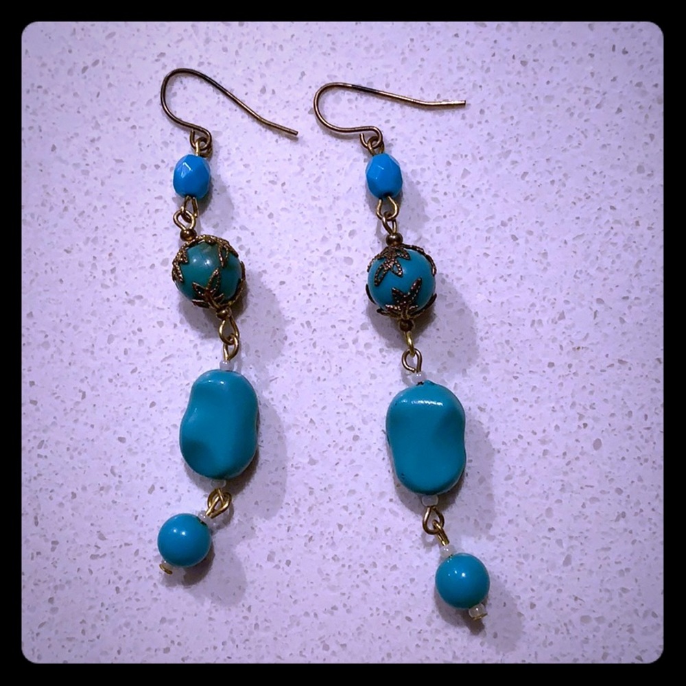 Boho dangle earrings.